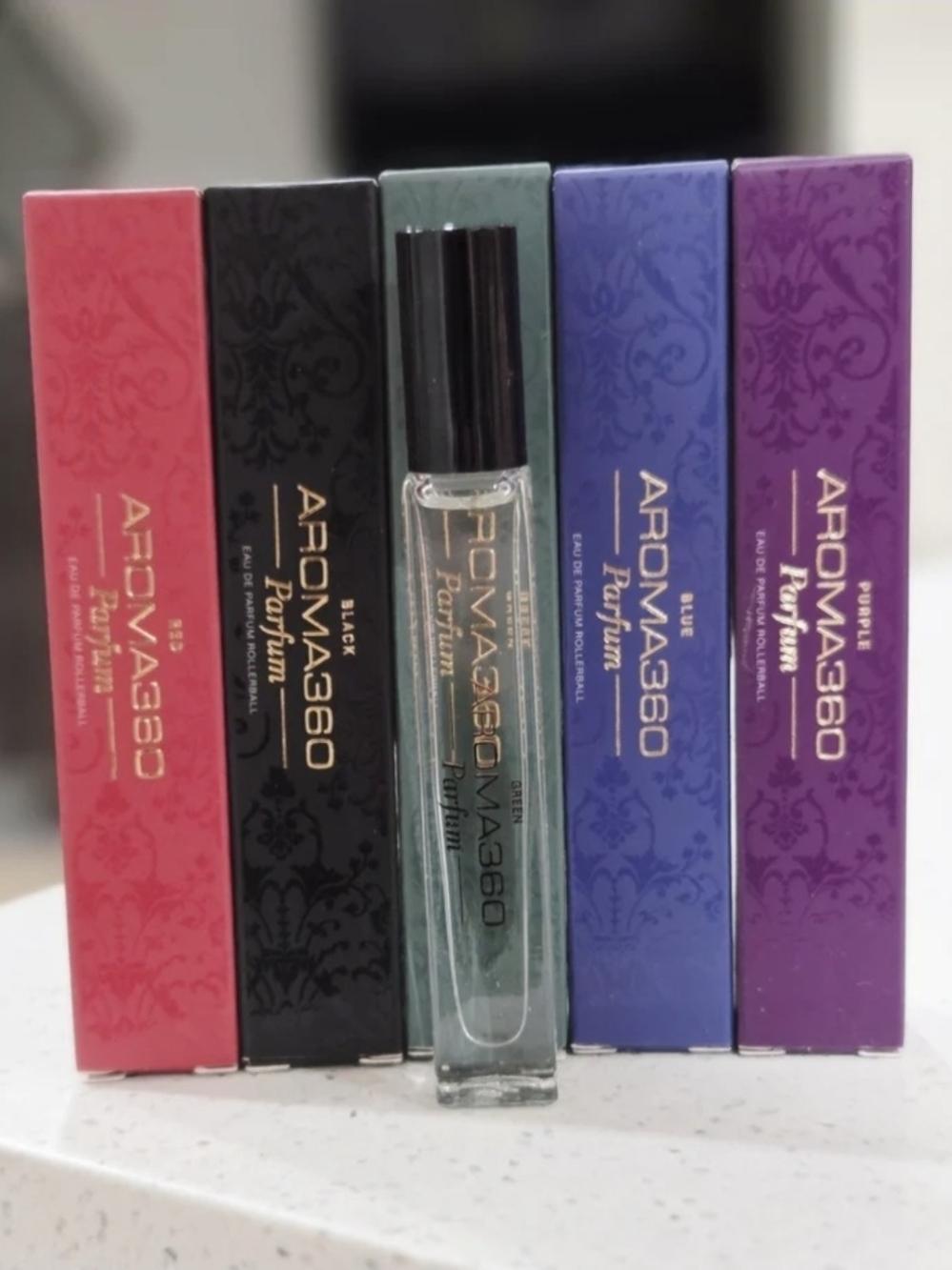 Aroma360 Roller Perfume Oil Set Of 5 Scents
